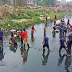 साउने झरीसँगै वाग्मती सफाइ ४२७ औँ हप्तामा