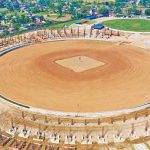गौतमबुद्ध अन्तर्राष्ट्रिय क्रिकेट रङ्गशालाको निर्माण कार्य अलपत्र अवस्थामा
