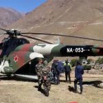 उपल्लाे डाेल्पामा निर्वाचन सामाग्री हेलिकप्टरबाट पठाइयाे