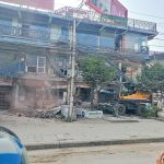 भरतपुर महानगर तात्दै, अटेर गरि सडक मिचेका सरंचना हटाउँदै