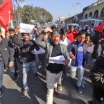 रेशम चौधरी छुटाउन खोजिएको भन्दै एमाले निकट अनेरास्ववियुको विरोध प्रदर्शन