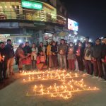 स्व. प्रेम प्रसाद आचार्य को सम्झनामा चितवनमा मैनबत्ती प्रज्वलन