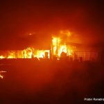 चितवनमा आगलागी हुँदा दुई पसलमा क्षति