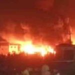 भारतकाे झारखण्डकाे अस्पतालमा भएकाे आगलागी  पाँच जनाकाे ज्यान गयाे पाँच जना घाइते