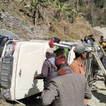 म्याग्दीमा जिप दुर्घटना : एकको मृत्यु, ७ जना घाइते