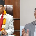 ओली र लिङ्देनले पालैपालो भेटे प्रचण्डलाई, रविलाई गृहमा फर्काउन जाेड