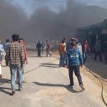 सल्यानमा एक सिरक उद्योगमा आगलागी