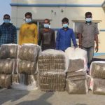 रंगेलीबाट २३४ केजी गां‌‌जासहित पाँच जना पक्राउ