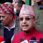 एमालेसँग मिल्ने कुरा सपनामा पनि साेच्न सकिँदैन  : ओलीलाई खड्काकाे जवाफ