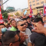 दुर्गा प्रसाईले बानेश्वरमा शक्ति प्रर्दशन गरे