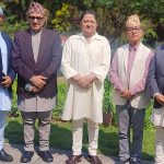 पूर्वराजा ज्ञानेन्द्र शाह र राप्रपाका शीर्ष नेताहरुबीच भेटवार्ता