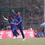 ललितले लिए दुई विकेट, नेपाललाइ तेस्राे सफलता