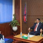 बंगलादेशका राजदुत र उपप्रधानमन्त्री श्रेष्ठसँग शिष्टाचार भेटवार्ता