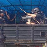  निषेधित क्षेत्र तोडेर प्रदर्शन गर्न थालेपछि गुलेली र ढुंगासहित १७ जना आन्दोलनकारी पक्राउ