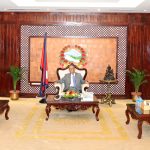 प्रधानमन्त्री प्रचण्ड, देउवा र ओलीबिच बालुवाटारमा भेटवार्ता