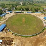 अलपत्र परेकाे अन्तराष्ट्रिय क्रिकेट रंगशालाको निर्माणका लागी भारतबाट अनुदान