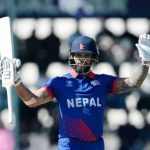 जिम्बाब्वेविरुद्ध नेपालका ओपनर ब्याटर कुशल भुर्तेल ९९ रनमा आउट