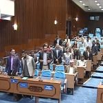 (राजस्व)ले अवराेध गरेपछि बैठक १५ मिनेटका लागी स्थगित