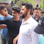 नारायणगढ–मुग्लिन सडकखण्ड अवरुद्ध भएको क्षेत्रमा पुगे रवि लामिछाने