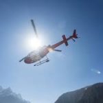 पाँचथरमा आएको बाढी पहिरोका कारण फसेका १२ जनाको हेलिकप्टरबाट उद्धार