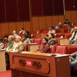 सांसद खिमलालकाे प्रश्न :’गणतन्त्रमा नेपाली दूतावासको नाममा शाही किन छ?’