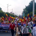 राप्रपा नेपालले संघीयता खारेजीकाे माग गर्दै विरोध प्रदर्शन