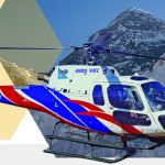 सोलुखुम्बुबाट काठमाण्डौंका लागि उडेको मनाङ एअरको हेलिकप्टर सम्पर्कविहीन