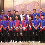 इमर्जिङ टिम्स एसिया कप खेल्न जाने टोलीको बिदाइ