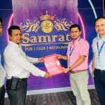 जि.आर. फुड  एण्ड बिभरेज र नेपाल एसबिआई बैंकबिच एक सम्झौता