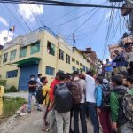 महानगरले (राप्रपा) को पार्टी कार्यालय हटाउन खाेजेपछि, कार्यकर्ताहरू विराेधमा