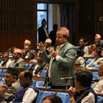 सांसद शर्माले मागे गृहमन्त्री नारायणकाजी श्रेष्ठको राजीनामा