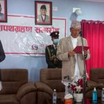 काेशी प्रदेशका मुख्यमन्त्री उद्धप थापाले लिए शपथ, सुनुवार र जबेगु बने मन्त्री