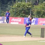 141 रनकाे लक्ष्य यूएइले दियाे नेपाललाइ