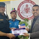 महालक्ष्मी विकास बैंक मार्फत प्रहरीलाइ सहयाेग