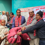 चिसोबाट बच्न ३ सय ज्येष्ठ नागरिकलाई फाइबर सिरक