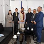 रास्वपा सभापति लामिछाने र चिनियाँ राजदूतबीच भेटवार्ता