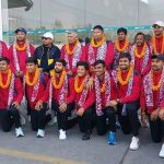 यू–१९ विश्वकप क्रिकेटमा सहभागी भएको नेपाली टोली स्वदेश आइपुग्यो
