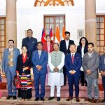 उच्चस्तरीय भेटघाट तथा छलफलमा व्यस्त राजकिशोर यादवको नेतृत्वको प्रतिनिधि मण्डल