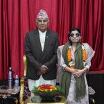 ईण्डियन आइडल टप टेनमा पुगेकी मेनुकालाई राष्ट्रपतिको सम्मान