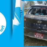 गोरखामा रास्वपा नेता चढेको गाडी तोडफोड