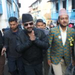 चुनावी अभियानमा रास्वपाका नेता बालेन शाह तेह्रथुममा