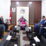 प्रधानमन्त्री र भारतीय राजदूतबिच भेटवार्ता