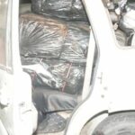 विराटनगरमा दुर्घटनामा परेको गाडीबाट ४२० किलो गाँजा बरामद