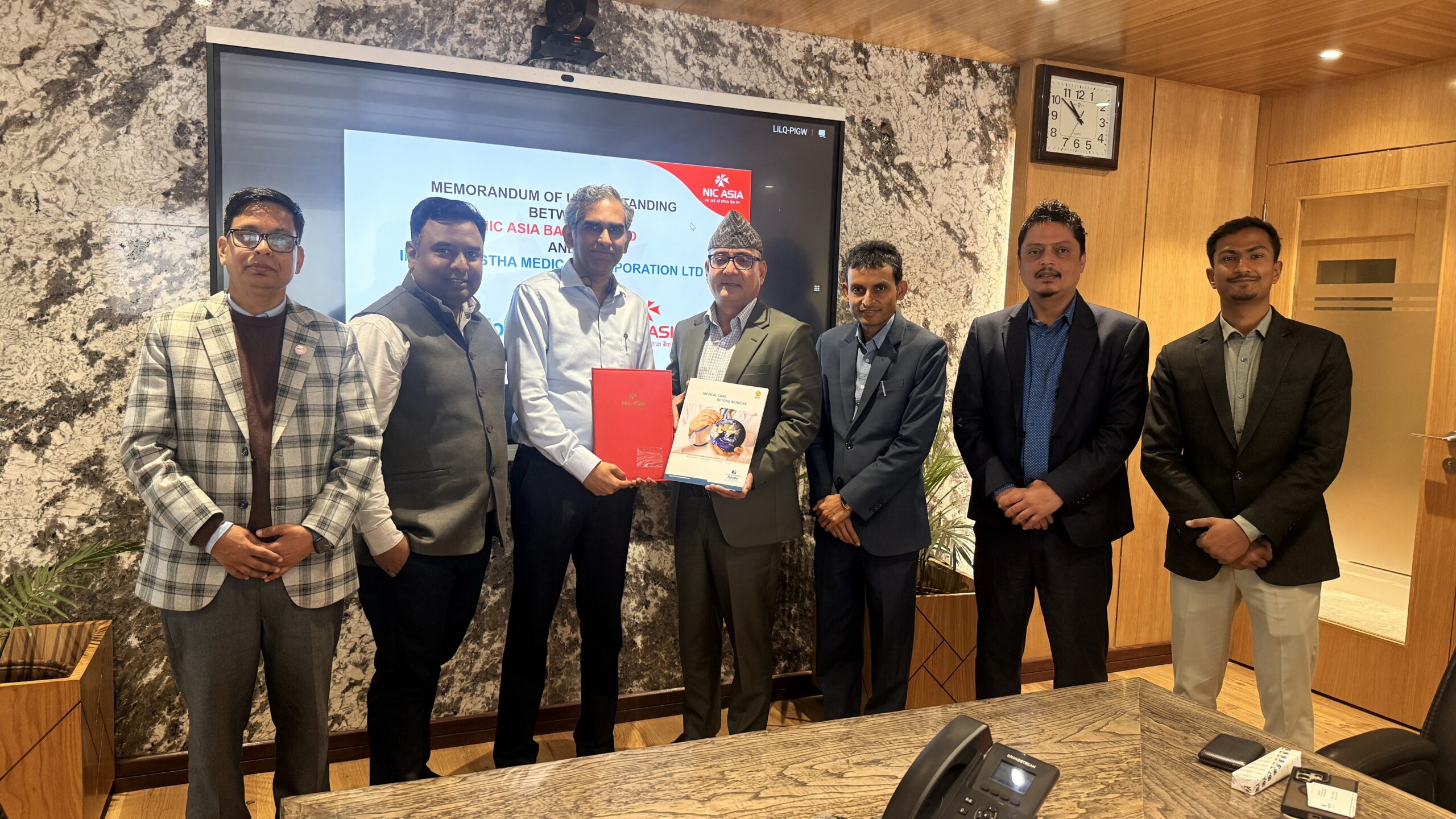 एनआईसी एशिया बैंकका ग्राहकलाई अपोलो हस्पिटलमा उपचार गर्दा १० प्रतिशतसम्म छुट