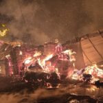 संखुवासभाको चैनपुरमा आगलागी हुँदा १५ लाखको क्षति