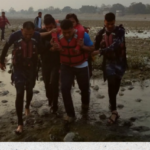 चितवनमा नारायणी नदीमा हाम फालेकी महिलालाई सशस्त्र प्रहरीले उद्धार