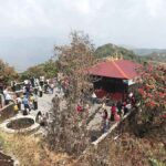 धार्मिक पयर्टक कालिका मन्दिरमा