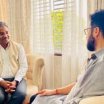 रवि लामिछाने र प्रभु साहबीच भेटवार्ता